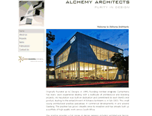Tablet Screenshot of alchemyarchitects.co.za